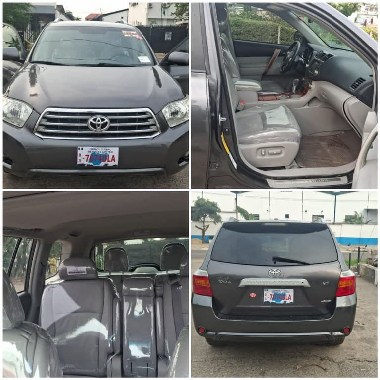 Toyota Highlander Limited 2009 For Sale - WhatsApp +2348087851518