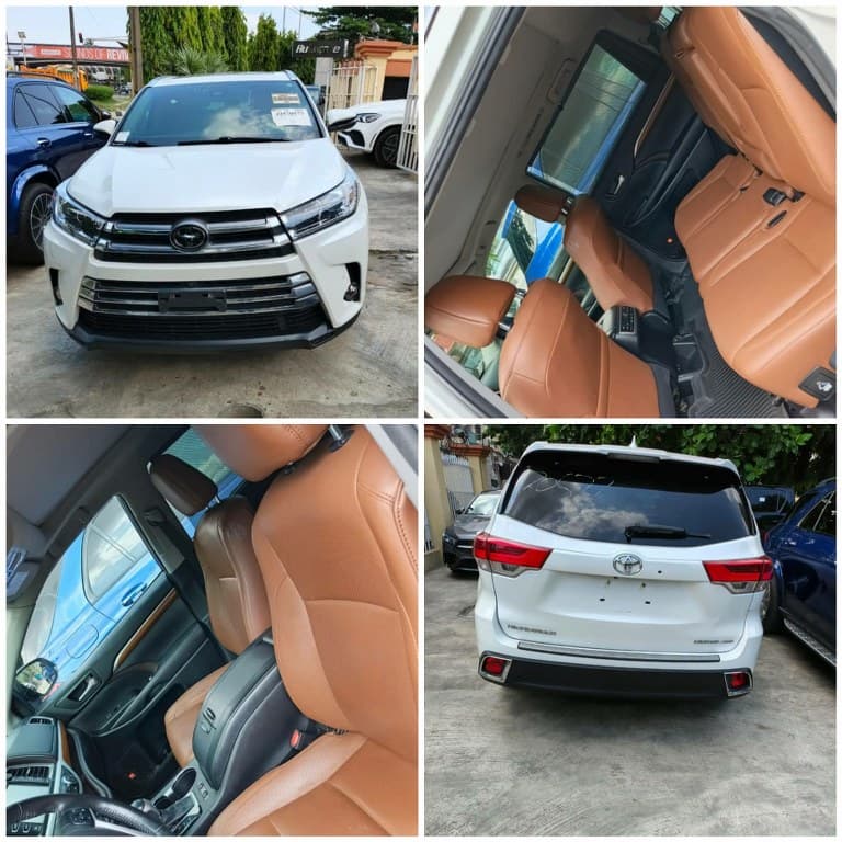 Low Mileage 2017 Highlander Limited Platinum Deal - Call 08025823573