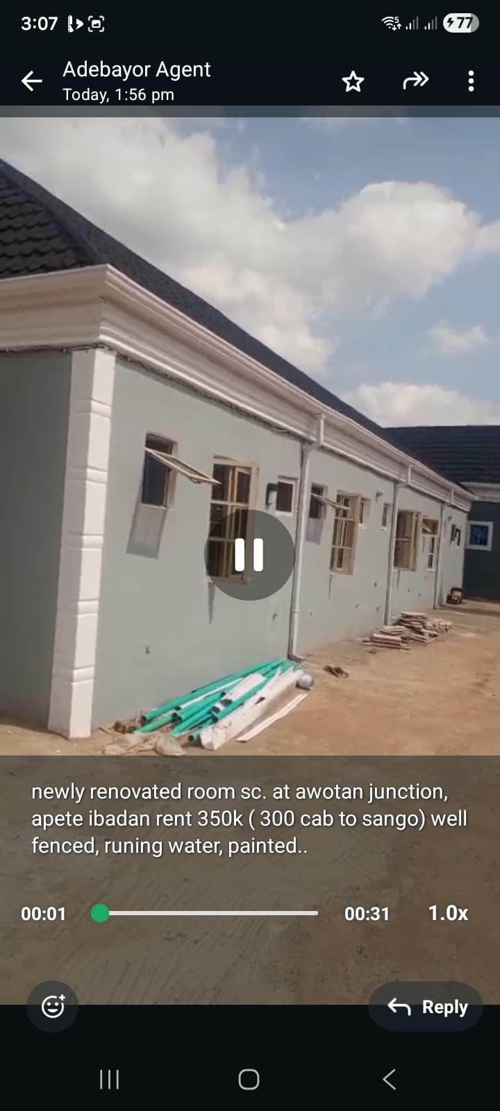 Room self contain 