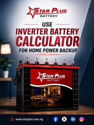 Use Inverter Battery Calculator for Home Power Backup