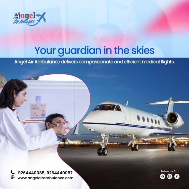 Hire Now Angel Air And Train Ambulance Services In Chandigarh
