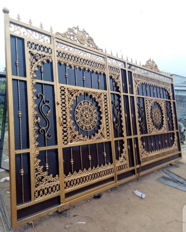 Stainless Steel And Handrails With Gates - Call 08039170285