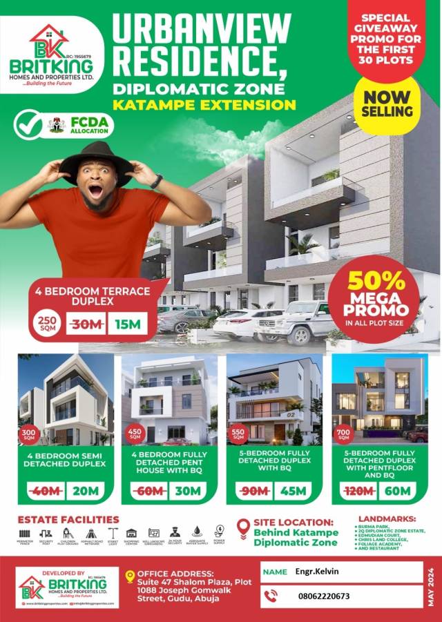 Land At Urbanview Residence Katampe Extension - Call 08062220673