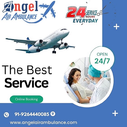 Angel Air Ambulance Service In Mumbai Is Best Known For Providing