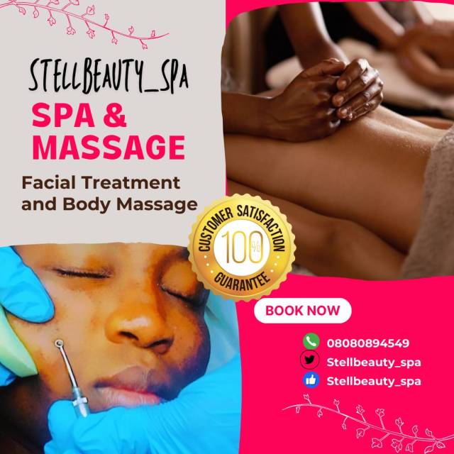 Book Your Massage At Stellbeauty Spa - Call 09068234886