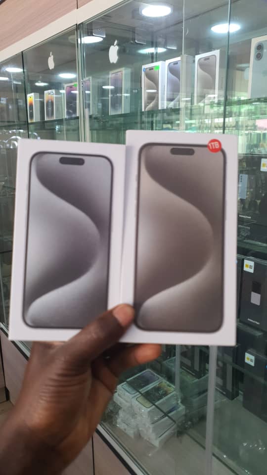IPhone 15 Pro 256GB And Pro Max 1TB - Call Call 07014607246