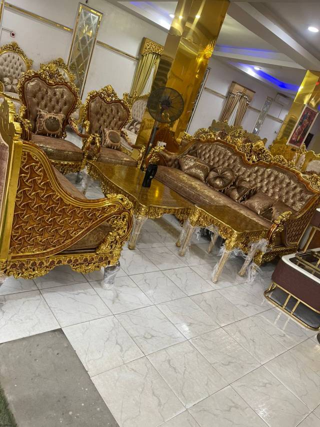 Complete Turkish Royal Sofa - Call 08144280912