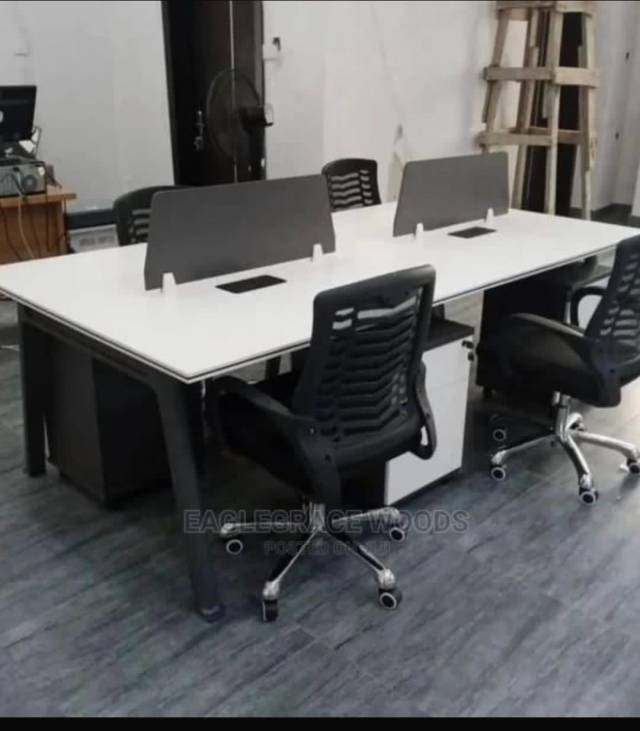4 SEATER OFFICE WORKSTATION - CALL 08144280912