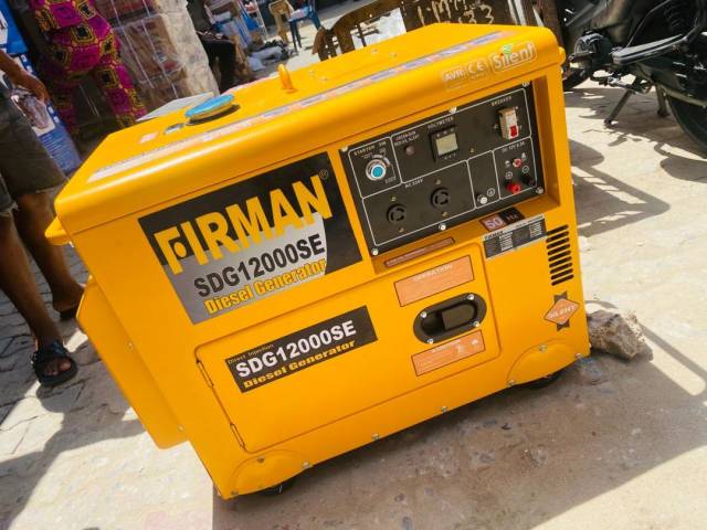 10kva FIRMAN Soundproof Generator For Sale - Call 07040218817