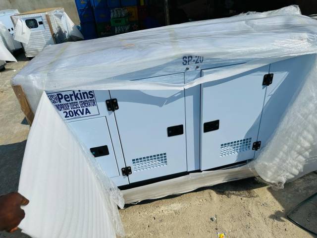 Buy 20kVA Perkins Gen With 2-Year Warranty - Call 07040218817