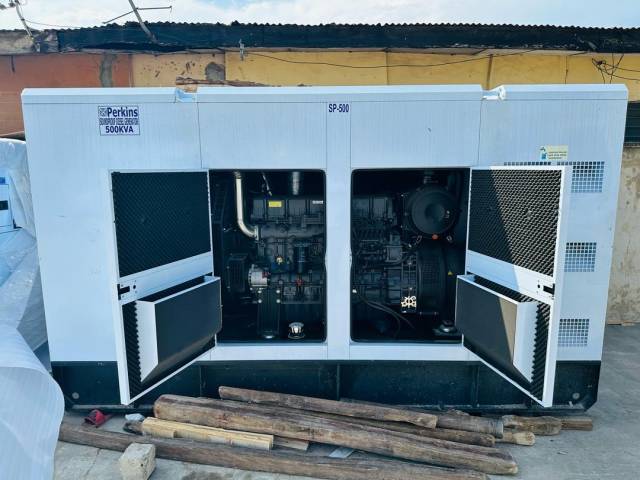 500kVA Soundproof Perkins Gen Available Now - Call 07040218817