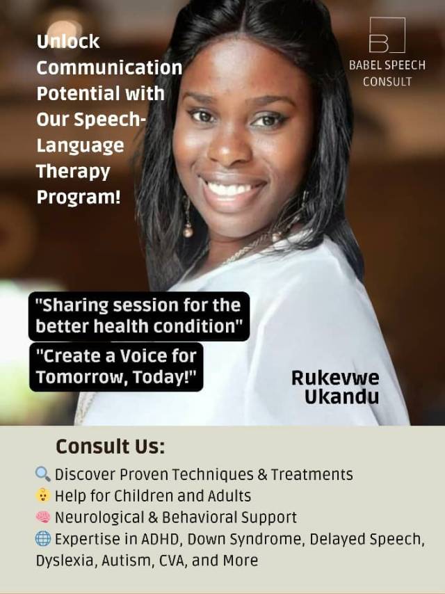Treatment For Better Communication - Call 07039612210