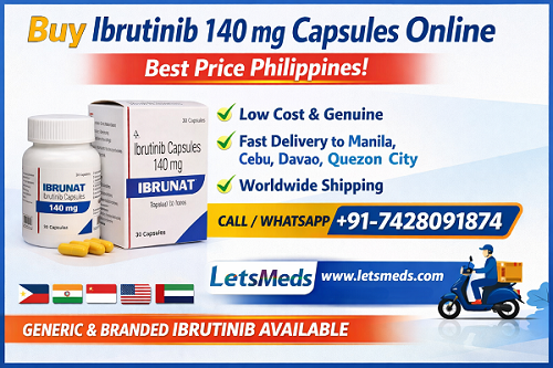 Order Ibrutinib 140 Mg Capsules Manila Cebu Davao