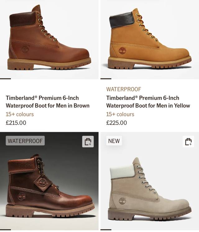 TIMBERLAND PREMIUM WATERPROOF BOOTS