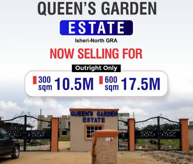 Land For Sale At QUEENS GARDEN ESTATE ISHERI NORTH - Call 07015149311