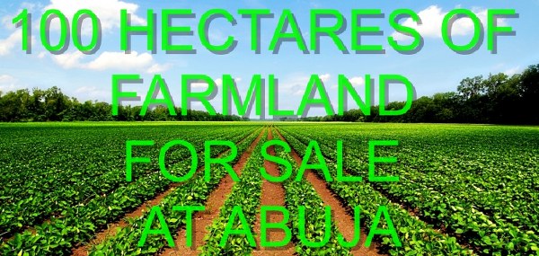 100 Hectares Of Farmland For Sale At Abuja - Call 08160050555