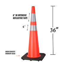 Orange Plastic Traffic Cone, For Road