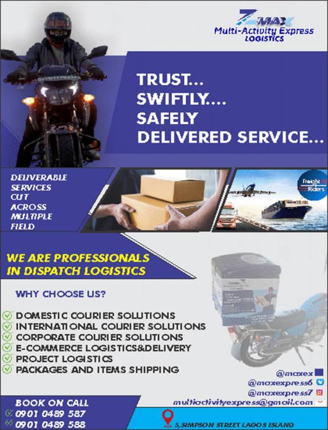 Professional International And Local Logistics Service - Call 08035889252)