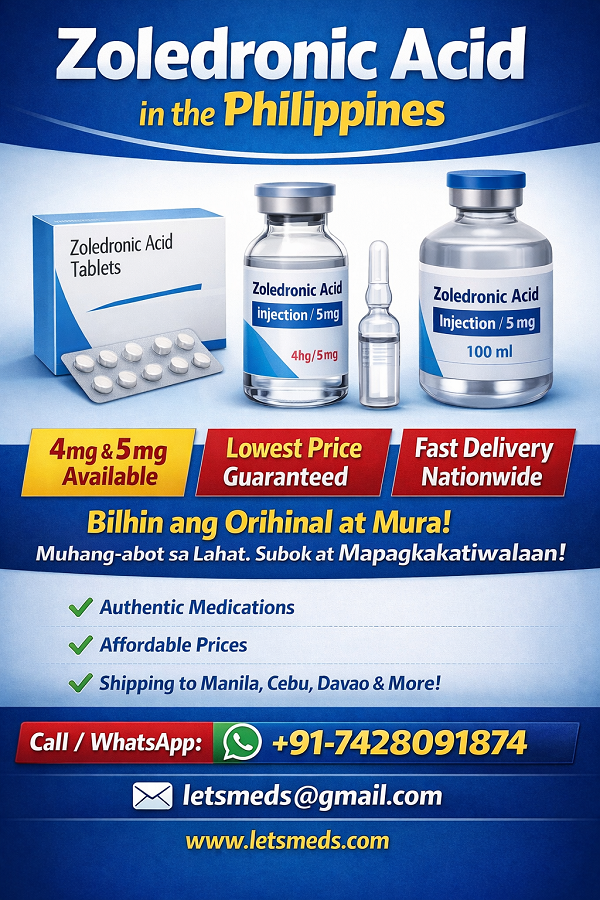 Purchase Affordable Zoledronic Acid 4mg Injection Philippines