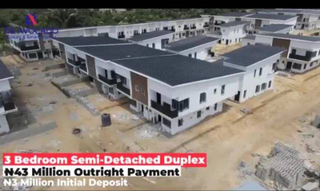 2 And 3 Bdr Houses At Avocado Terrace Abijo GRA - Call 08064399613