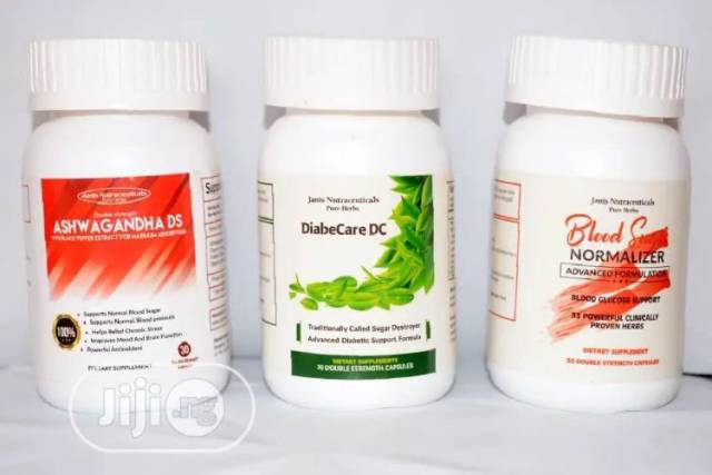 Diabecare DC And Blood Sugar Normalizer With Ashwagandha DS
