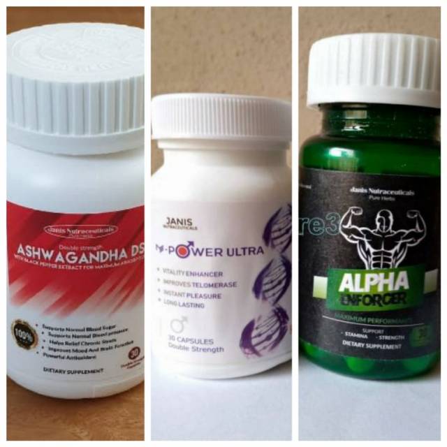 Alpha Enforcer And M-power Ultra With Ashwaghanda For Men