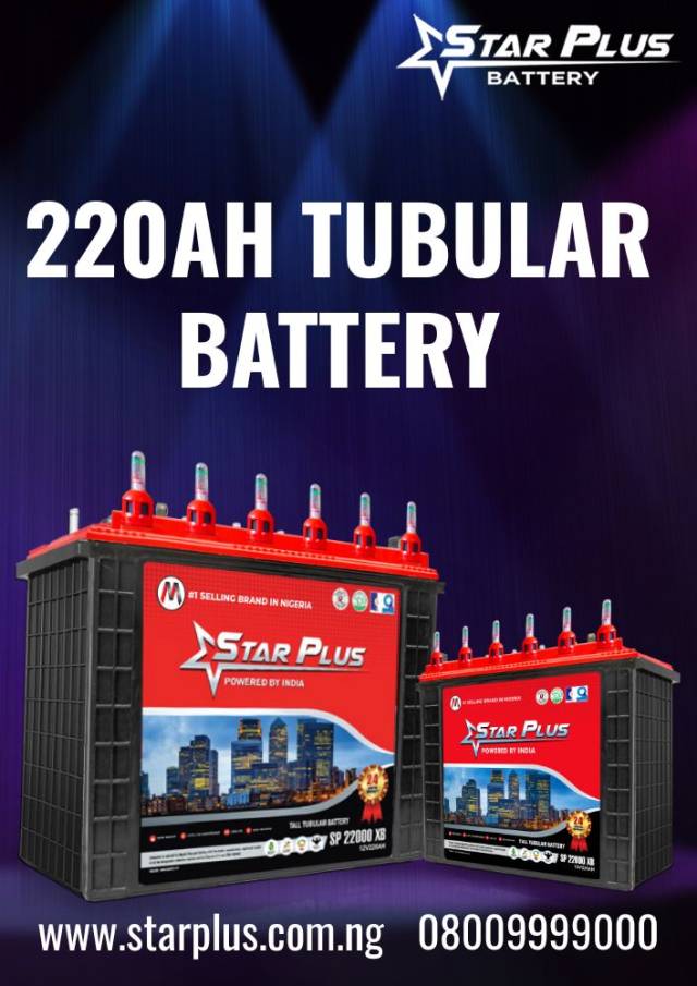 Stay Powered Longer With 220Ah Tubular Battery