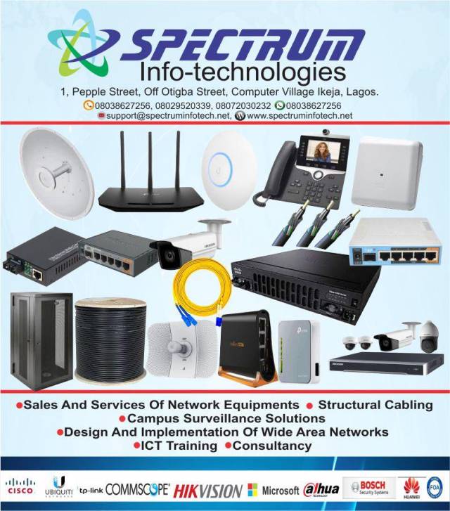 Complete ICT Network Solution Providers - Call 08038627256