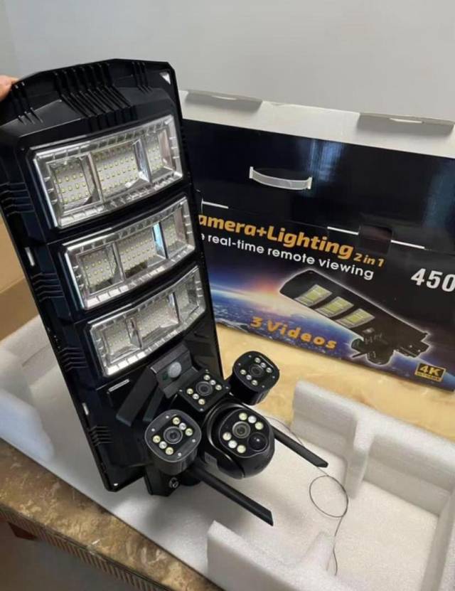 Solar Street Light With CCTV CAMERA - Call 09115361820