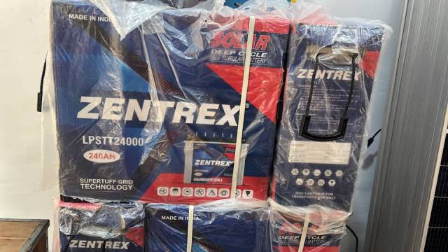 Zentrex Solar Battery - Call 07025921072