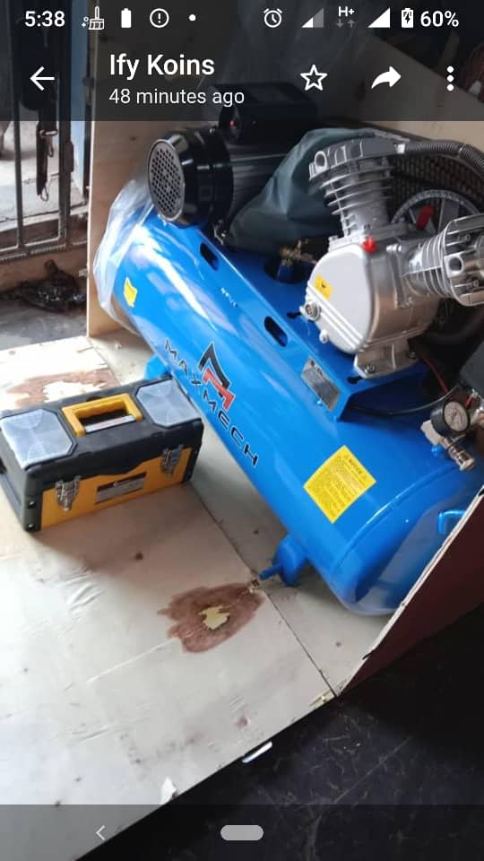 Maxmech Air Compressor For Pneumatic Tools - Call 07025921072