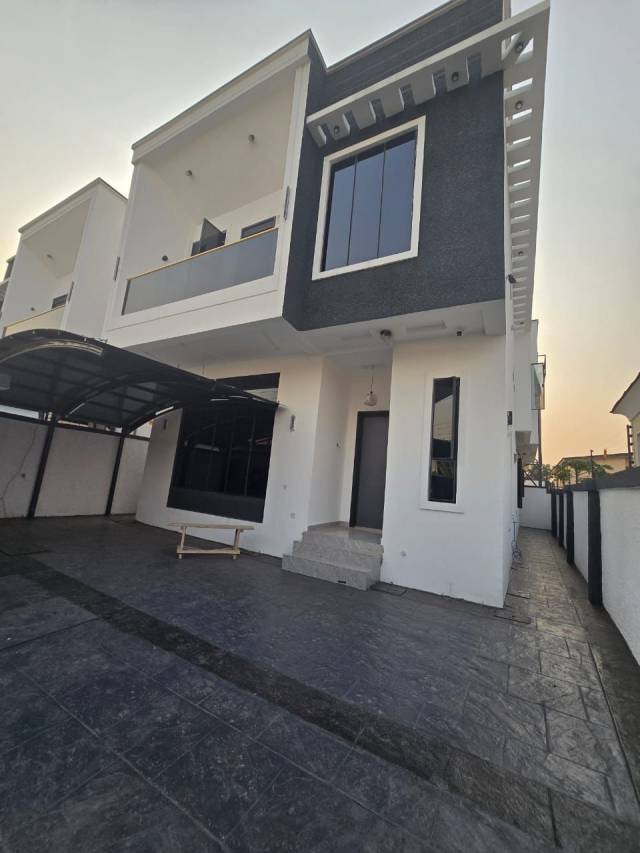 5 Bedroom Fully Detached Duplex At Omole - Call 08033636855
