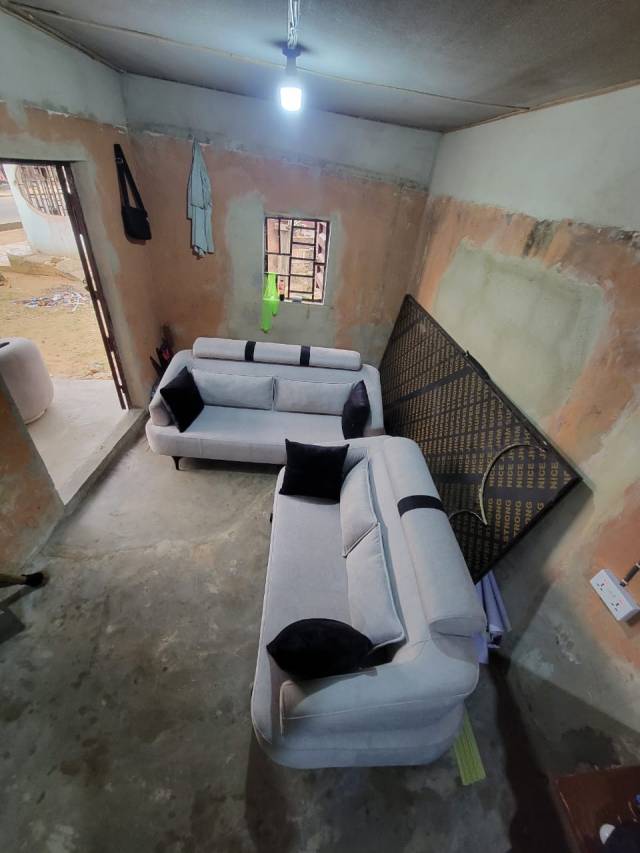 Full Sofa Set For Sale - Call 07047366469