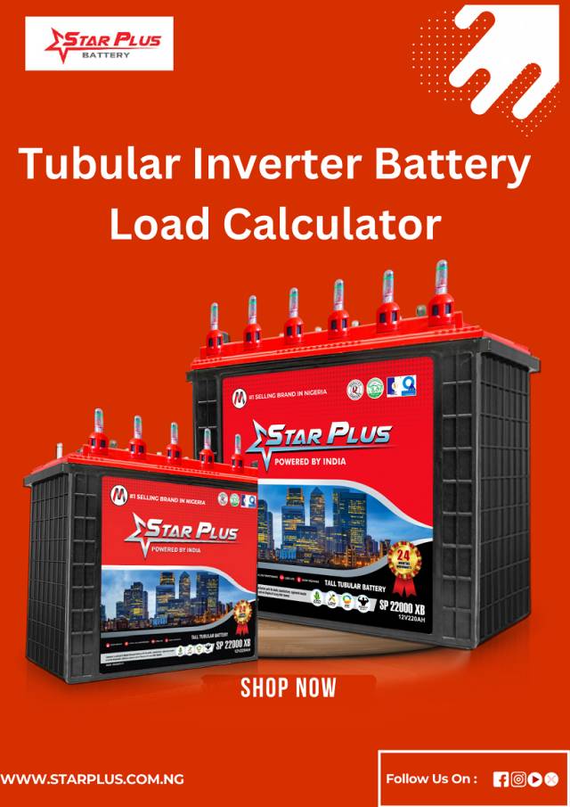 Buy Star Plus Inverter Load Calculator Today