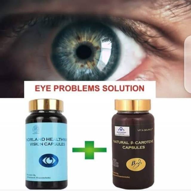 Vision Capsule And Natural B Carotene Capsule - Call 08090663711