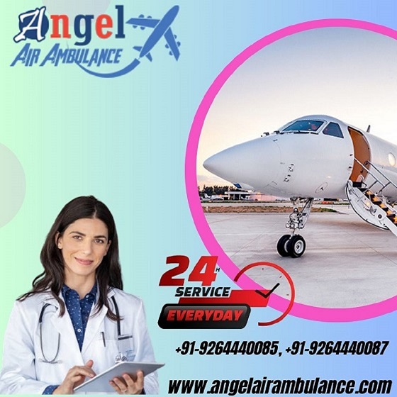 Book Trusted Angel Air Ambulance Service In Kolkata At Reasonable Price
