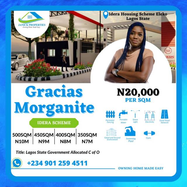 Affordable Dry Titled Land Directly Facing Lekki-Epe Expressway