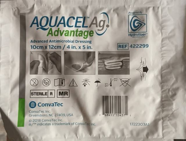 Aquacel Antimicrobial Dressing
