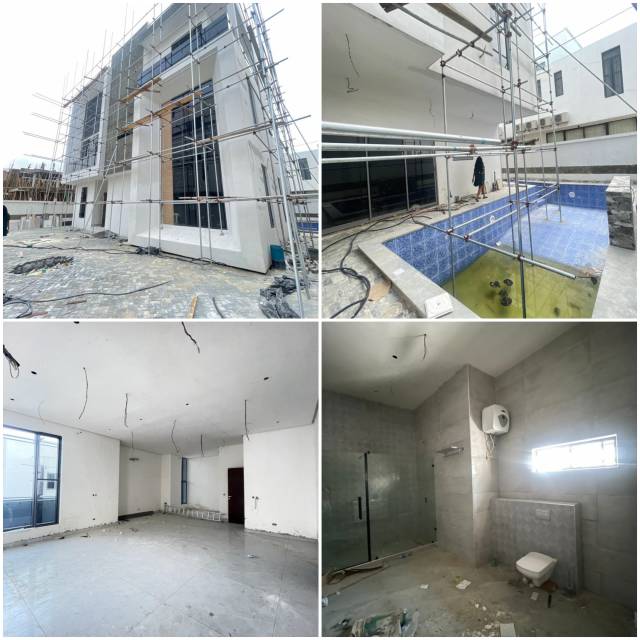 LUXURY 5 BEDROOM (SMART HOUSE) IN IKOYI - CALL 09121189076