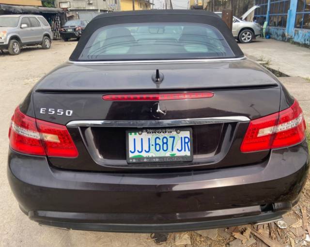2011 Mercedes-Benz E550 Convertible