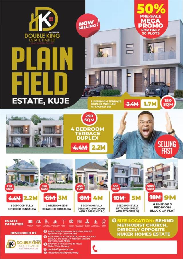 Estate Land For Sale At Kuje - Call 08054926869