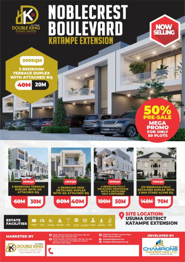 Estate Land For Sale At Katampe Extension - Call 08054926869