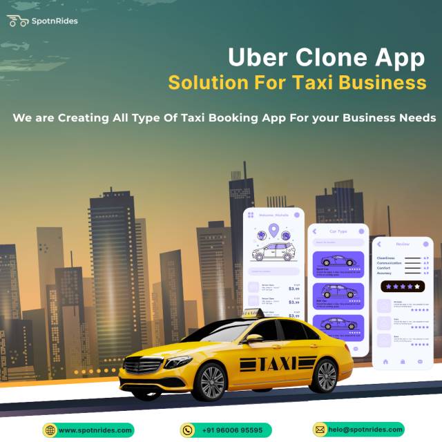 Boost Your Ride-Hailing Business With Our Uber Clone Solution