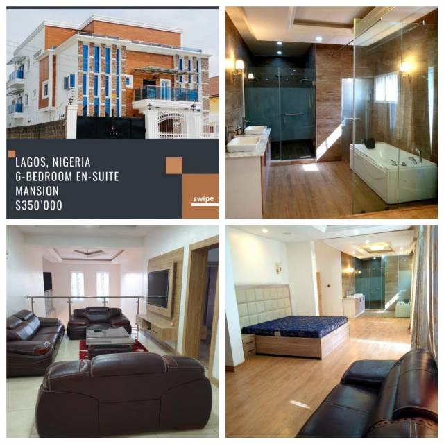 Brand New 6 Bedroom All Ensuite For Sale - Call 08037452585