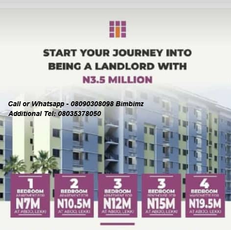 Apartments For Sale At Fairfield, Abijo, Lekki (Trip To Dubai)