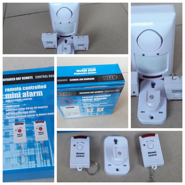 Buy Motion Detector Alarm PIR Infrared Sensor Anti-Theft