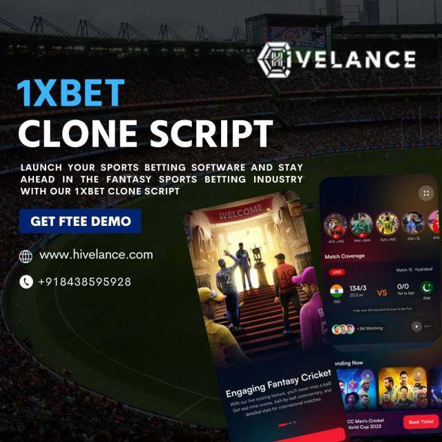 Whitelabel 1xBet Clone Software Affordable Ready-to-Launch And Customizable