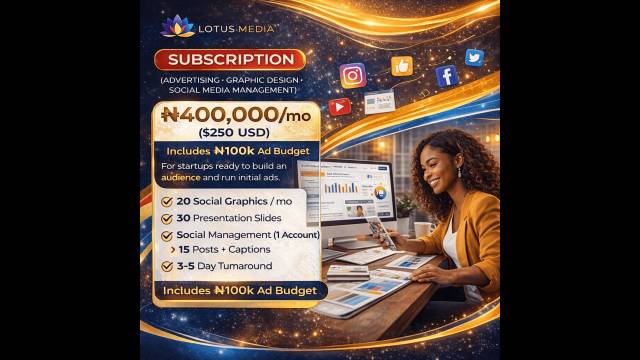 Lotus Media Growth Package