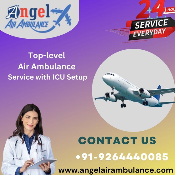 Angel Air Ambulance Service In Patna Applies Stringent Safety