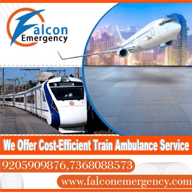 With Adequate Medical Take Falcon Emergency Train Ambulance Services In Kolkata
